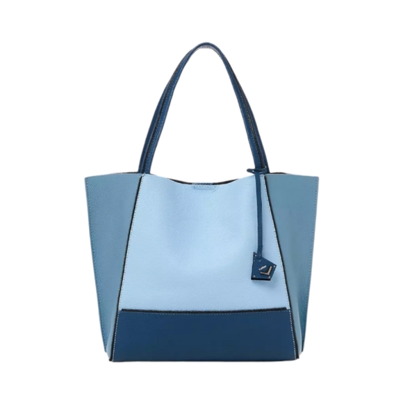Botkier Handbags - Botkier Soho Color Block Leather Shopper Tote